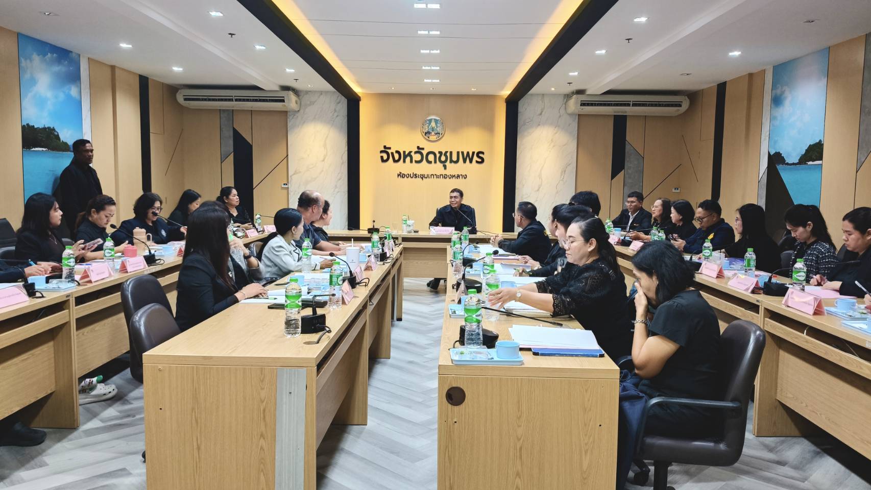 พช.ทุ่งตะโก ร่วมประชุมโครงการนำเสนอผลการจัดเก็บและรับรองคุณภาพข้อมูล​ จปฐ.​ ระดับจังหวัด