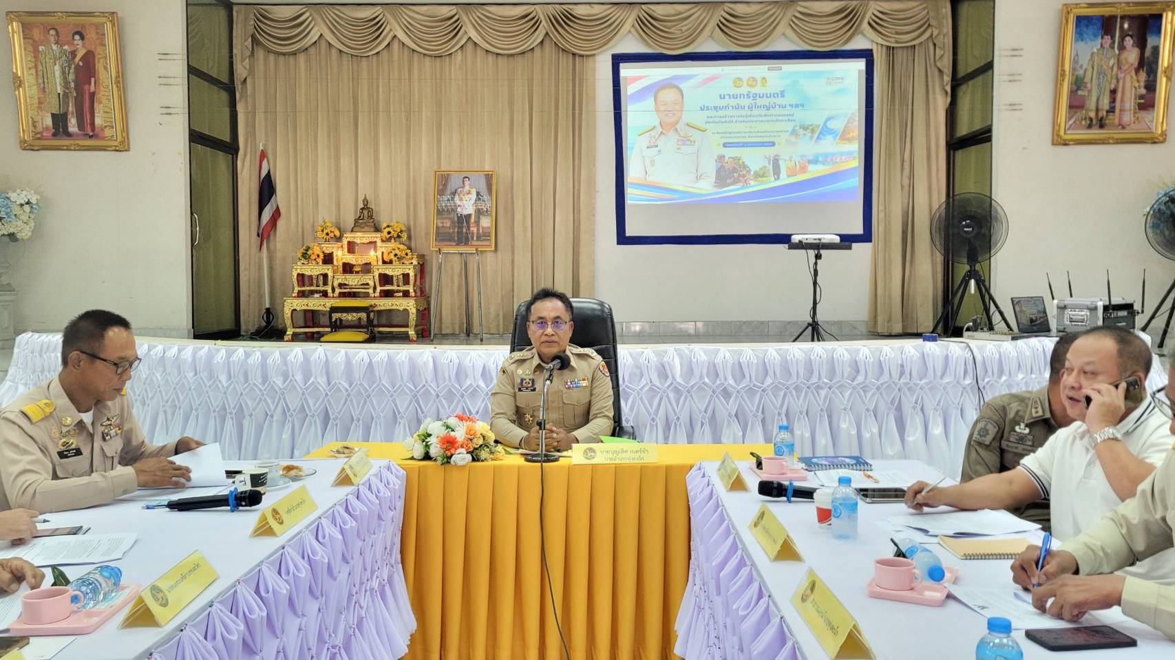 พช.ทุ่งตะโก​ ร่วมประชุมกำนัน ผู้ใหญ่บ้าน แพทย์ประจำตำบล สารวัตรกำนัน และผู้ช่วยผู้ใหญ่บ้าน ประจำเดือนตุลาคม 2569
