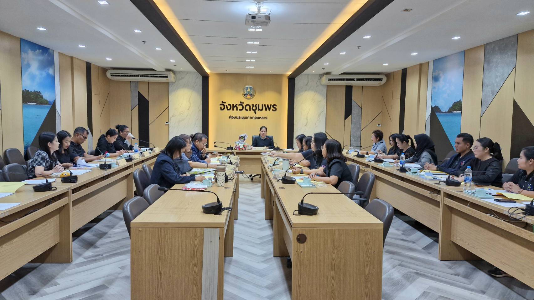 พช.ทุ่งตะโก ร่วมประชุมผู้อำนวยการกลุ่มงาน​ พัฒนาการอำเภอ​ นักวิชาการสำนักงานพัฒนาชุมชนจังหวัดชุมพร​ ครั้งที่​ 10/2569